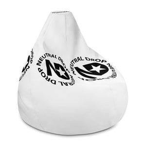 Neutral Drop Logo Bean Bag Chair Cover