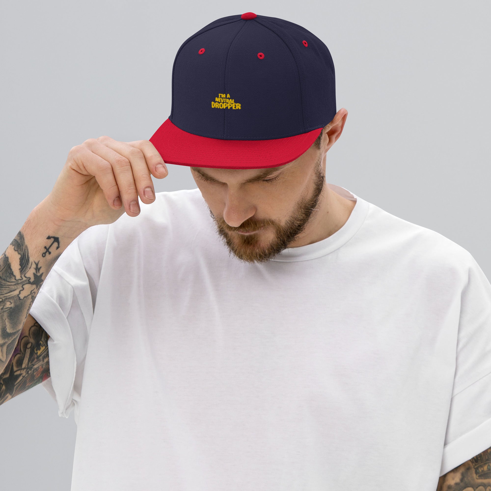 I'm a Neutral Dropper Snapback Hat