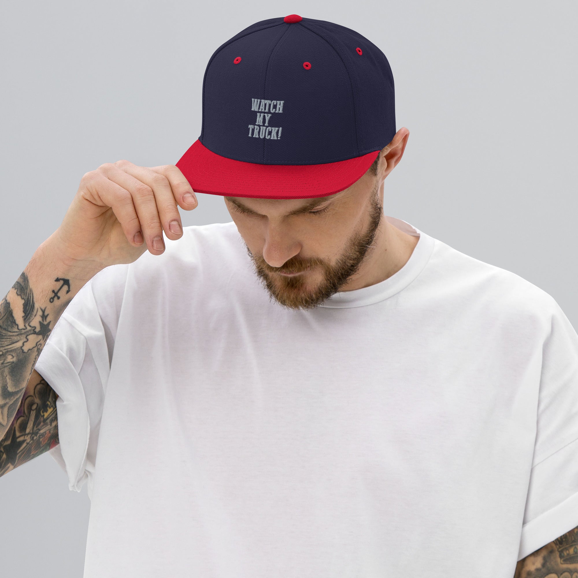 Watch My Truck! Snapback Hat