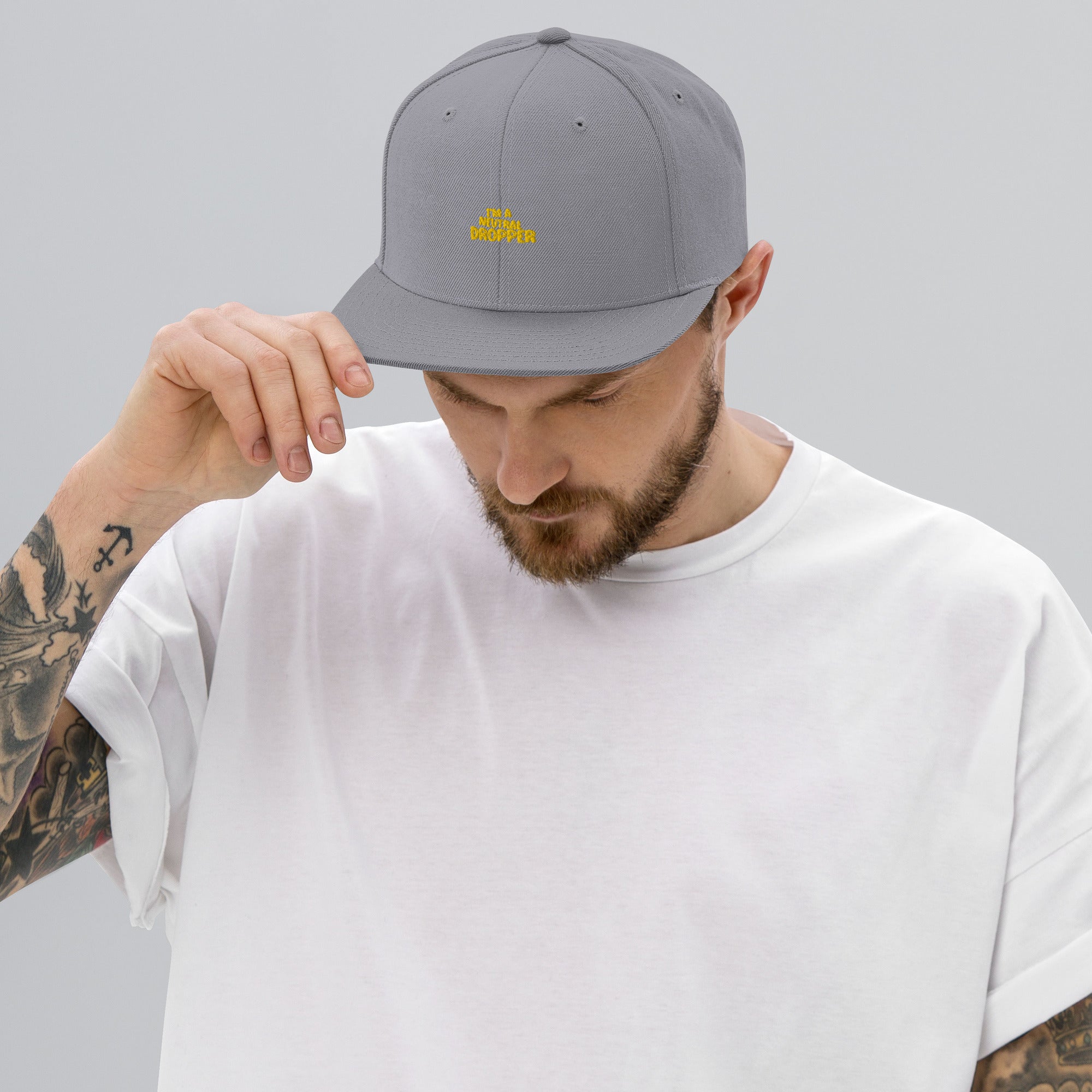 I'm a Neutral Dropper Snapback Hat