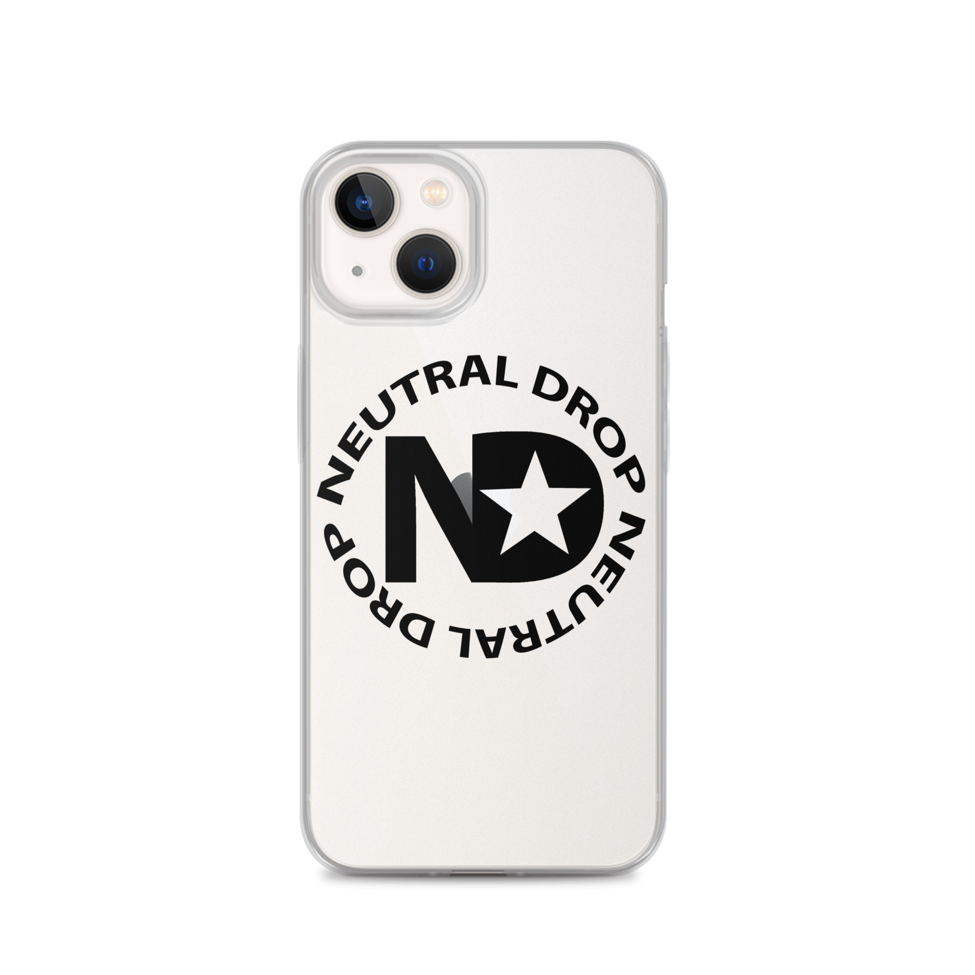 Neutral Drop Logo iPhone Case