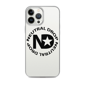 Neutral Drop Logo iPhone Case