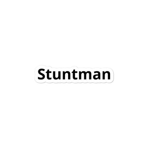 Stuntman Bubble-free stickers
