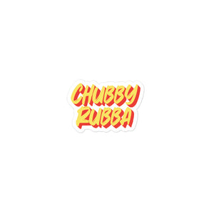 Chubby Rubba Bubble-free sticker