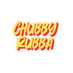 Chubby Rubba Bubble-free sticker