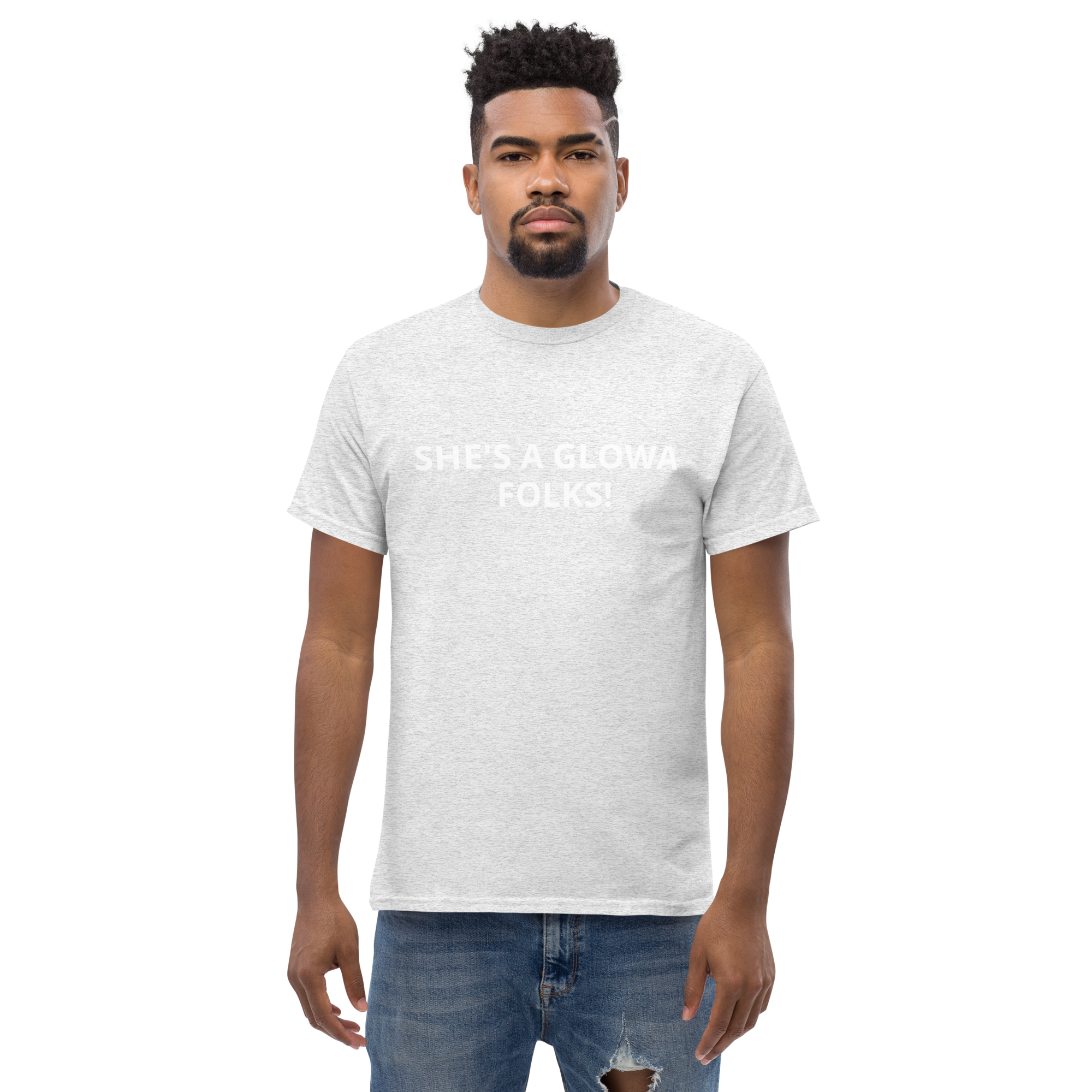 She's A Glowa Folks! T-Shirt