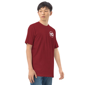 Men’s premium heavyweight tee with Neutral Drop logo on front and back