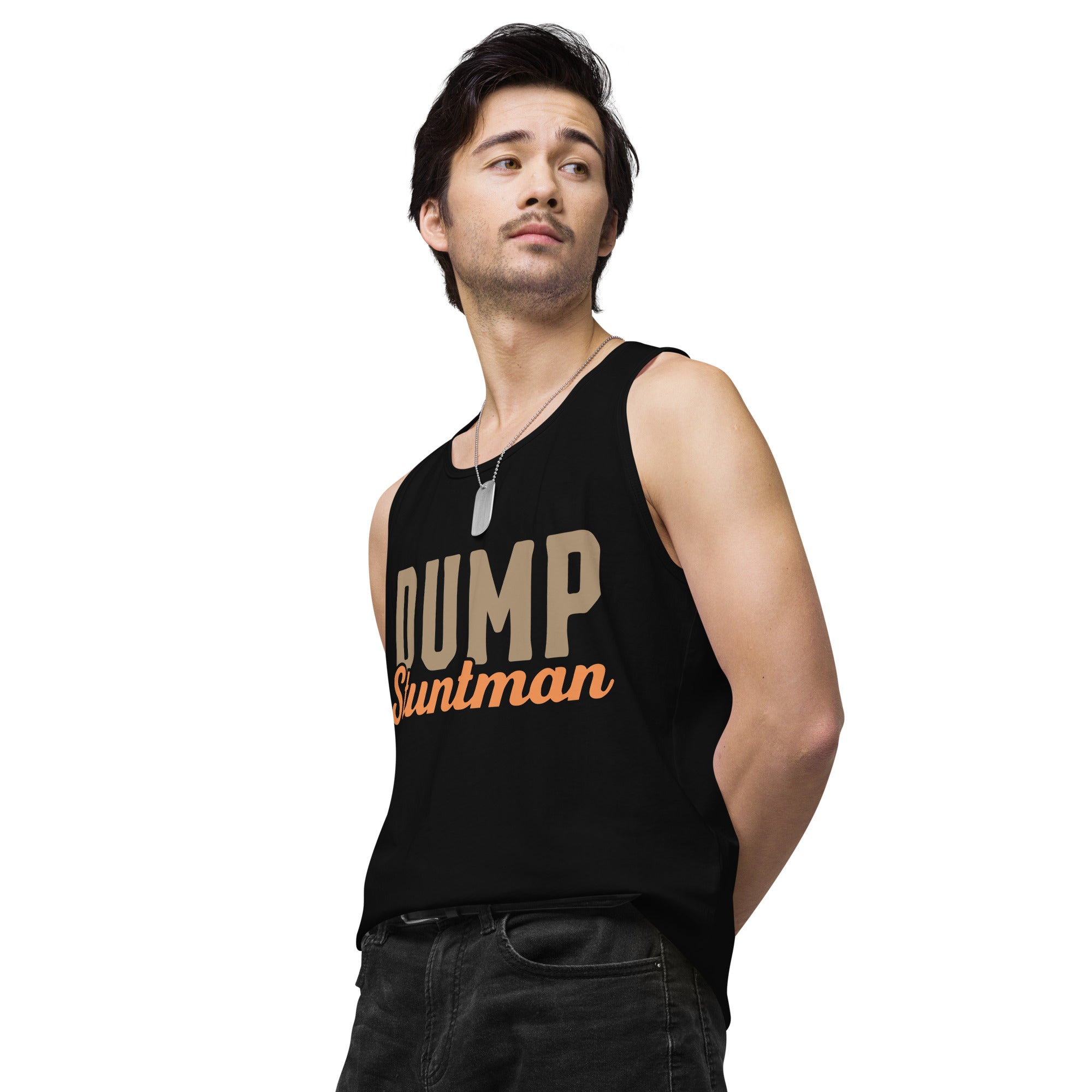 Dump Stuntman Men’s premium tank top