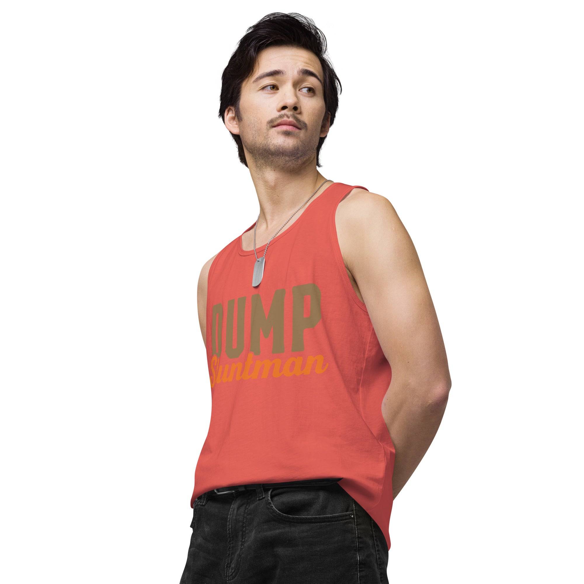 Dump Stuntman Men’s premium tank top