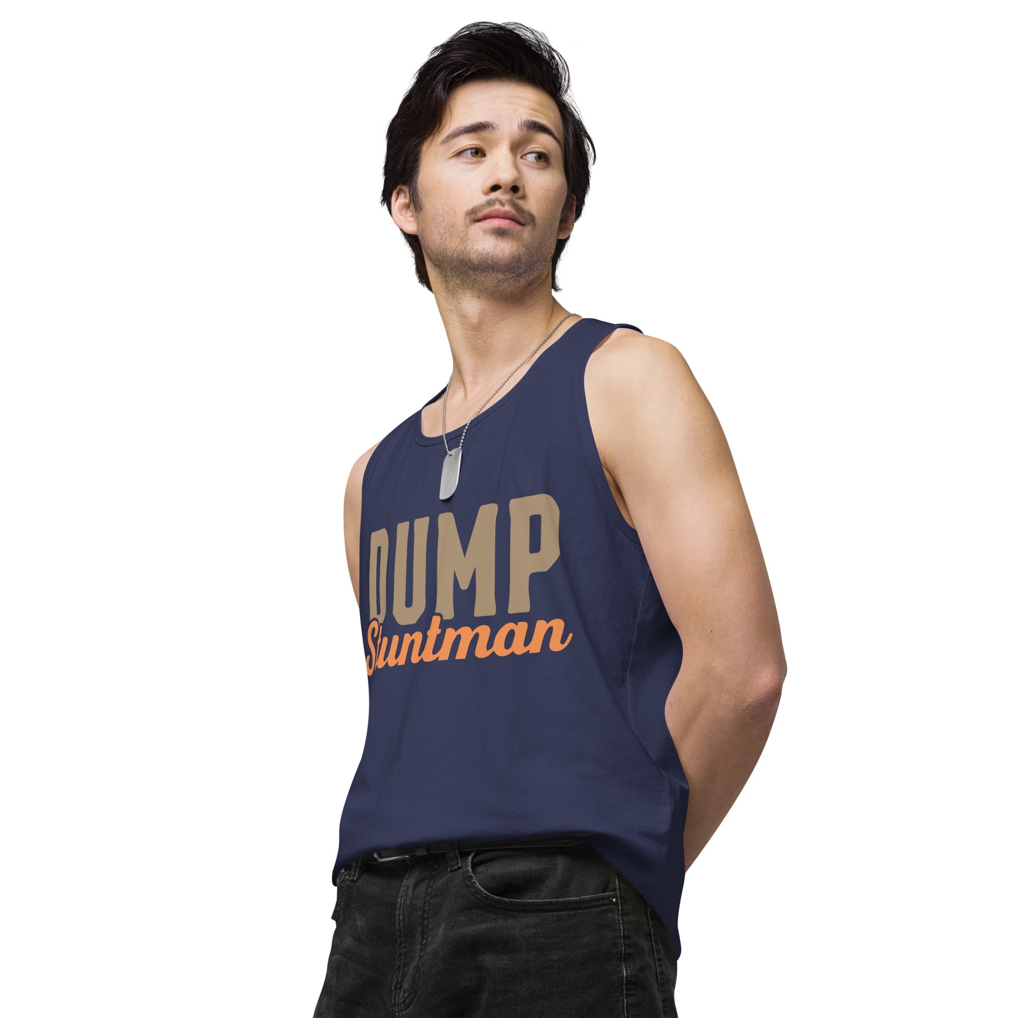 Dump Stuntman Men’s premium tank top