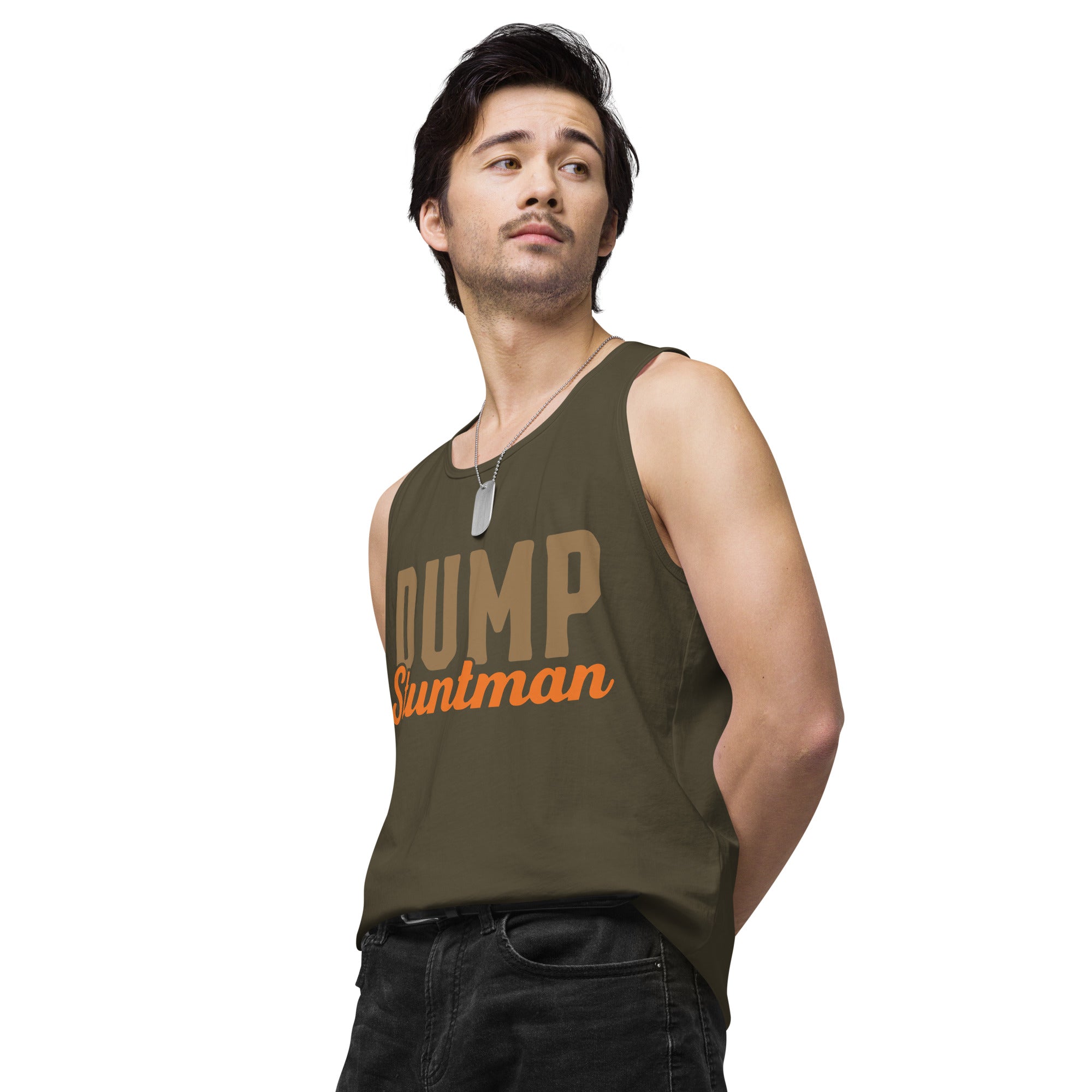 Dump Stuntman Men’s premium tank top