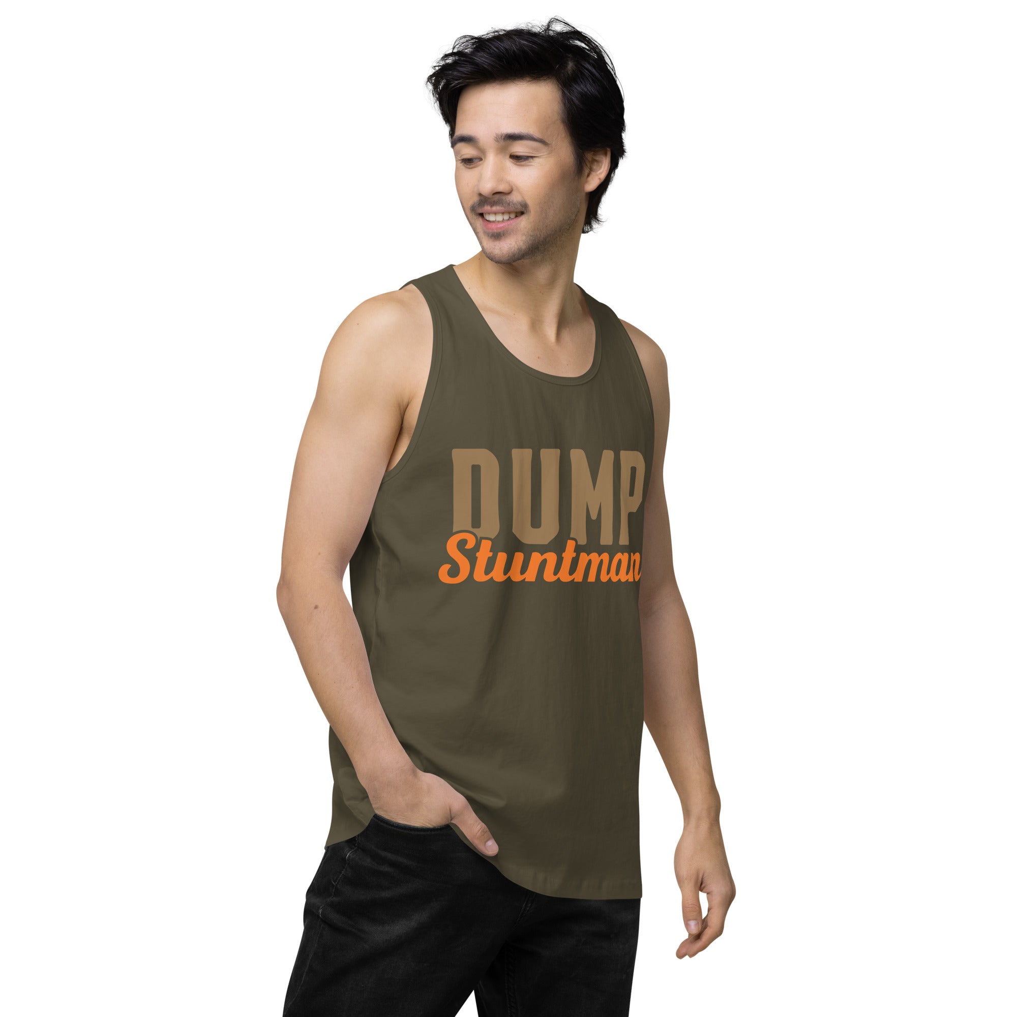 Dump Stuntman Men’s premium tank top