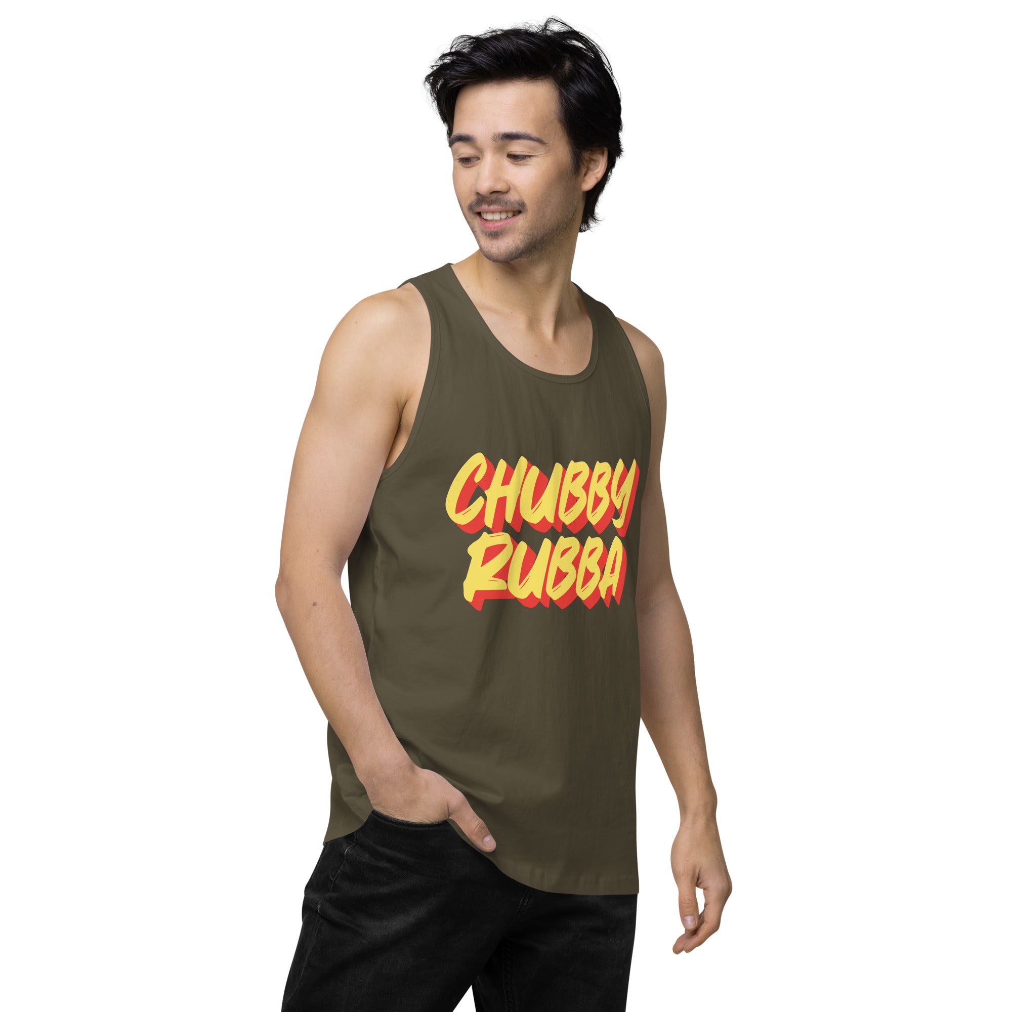 Chubby Rubba Men’s premium tank top