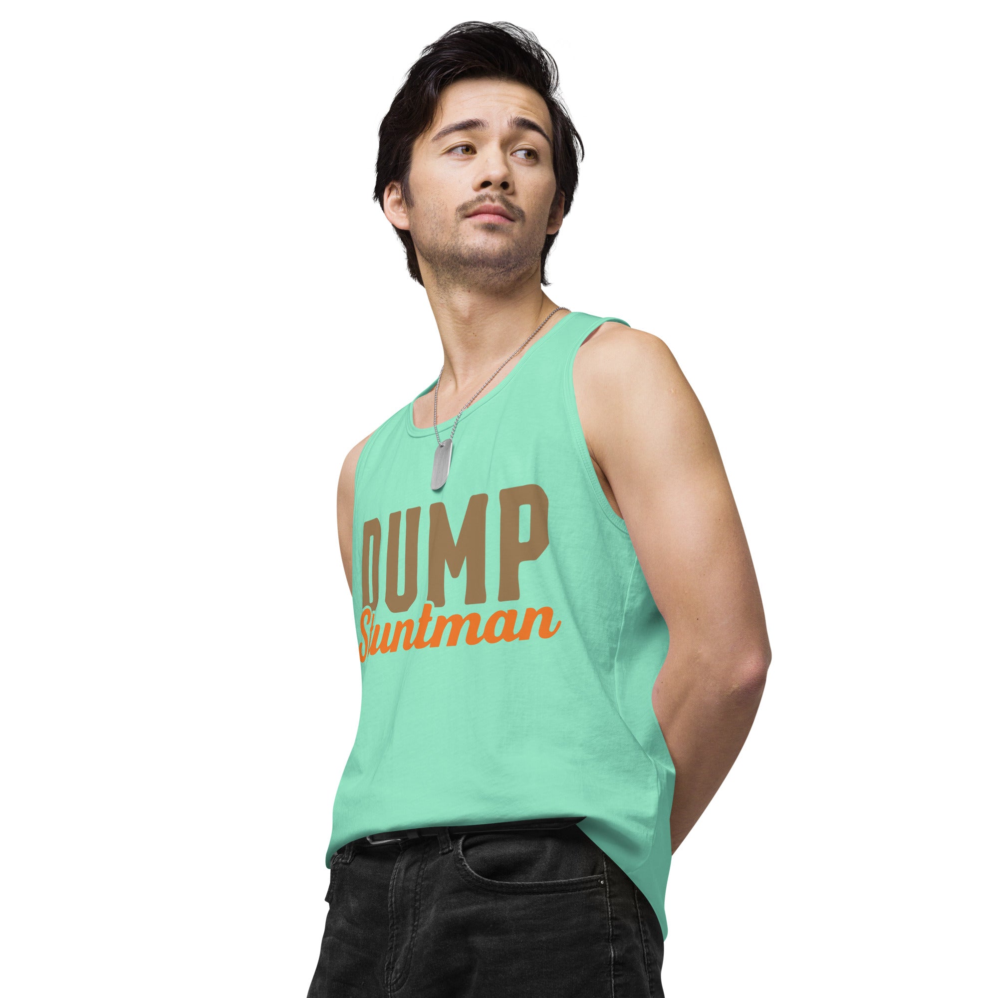 Dump Stuntman Men’s premium tank top