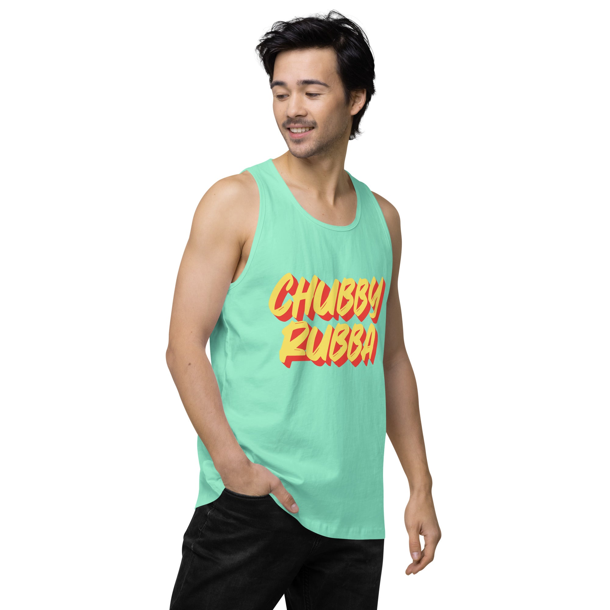 Chubby Rubba Men’s premium tank top