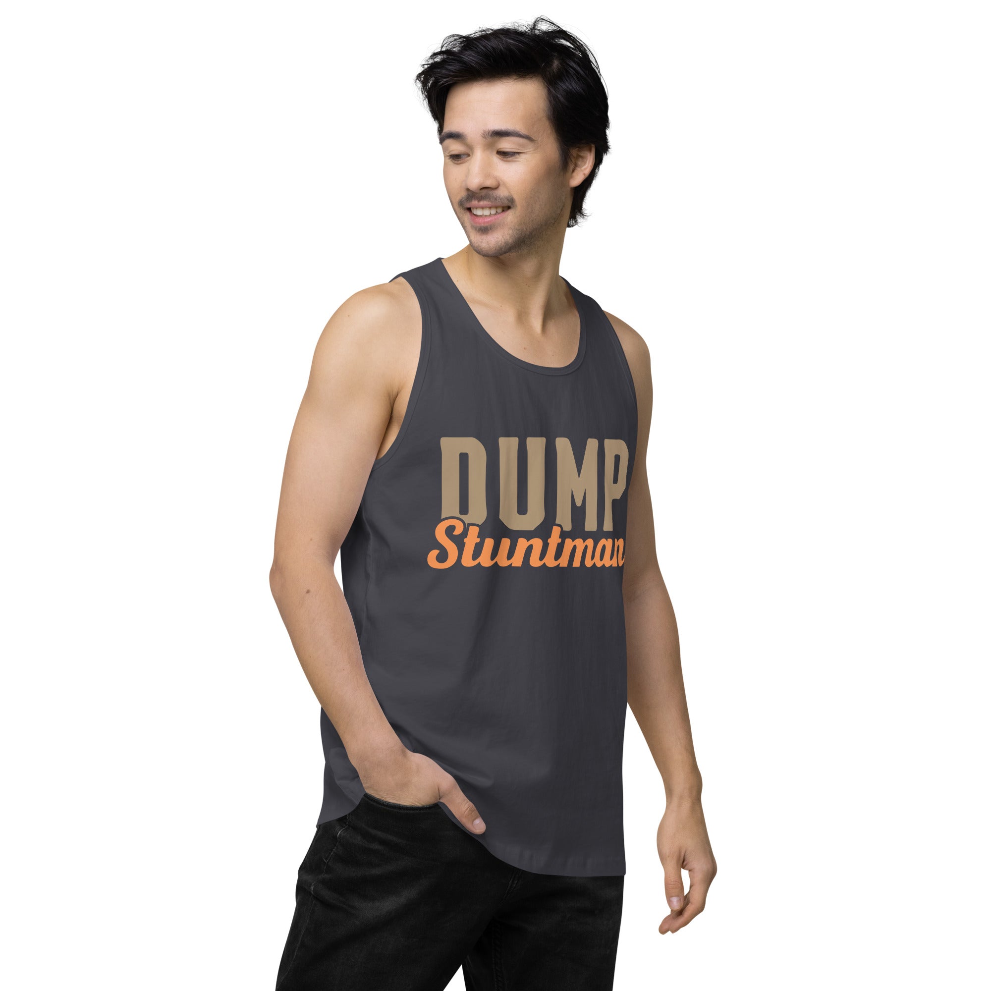 Dump Stuntman Men’s premium tank top