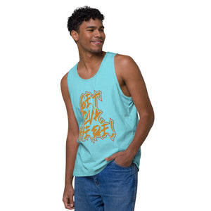 Get Ova Here! Men’s premium tank top