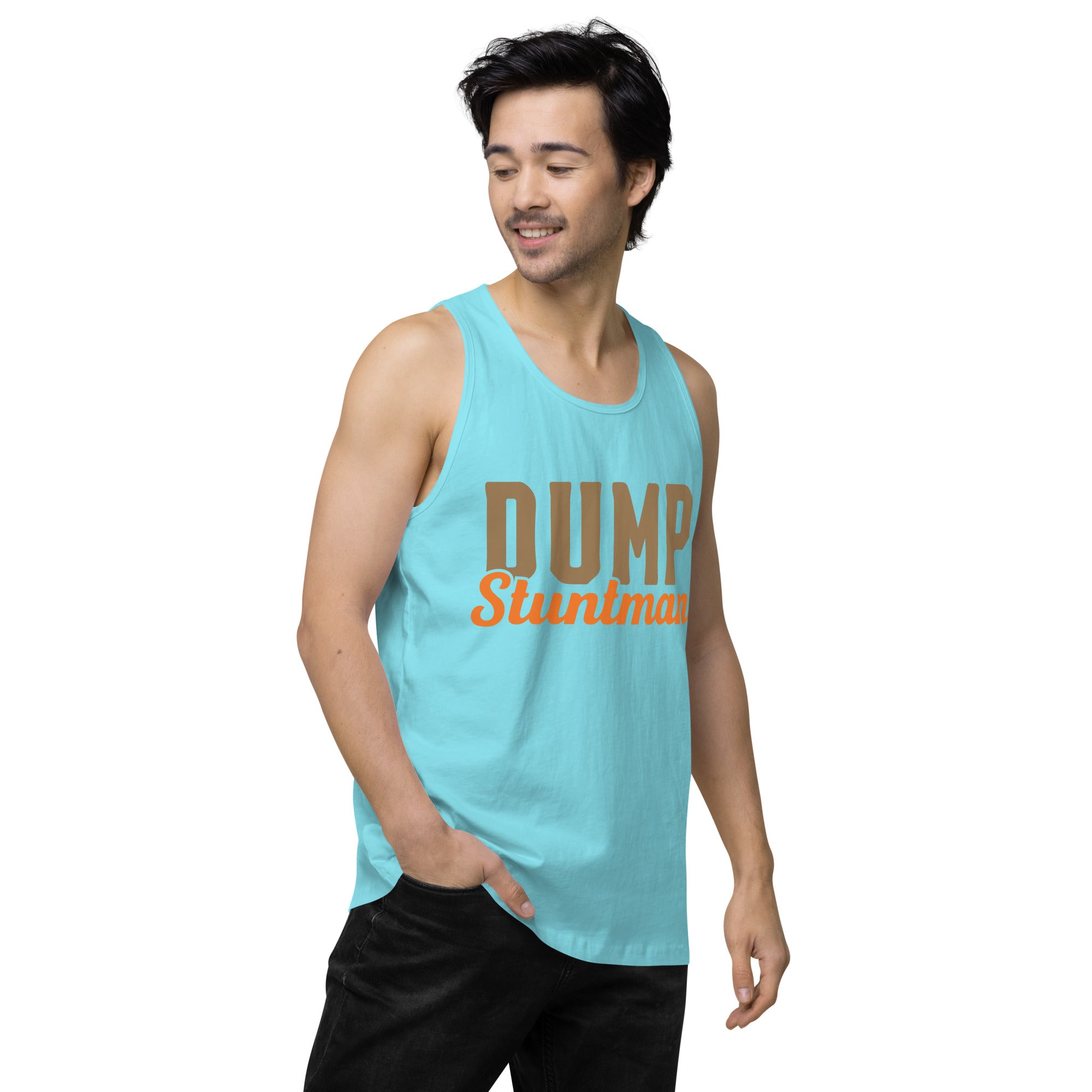 Dump Stuntman Men’s premium tank top