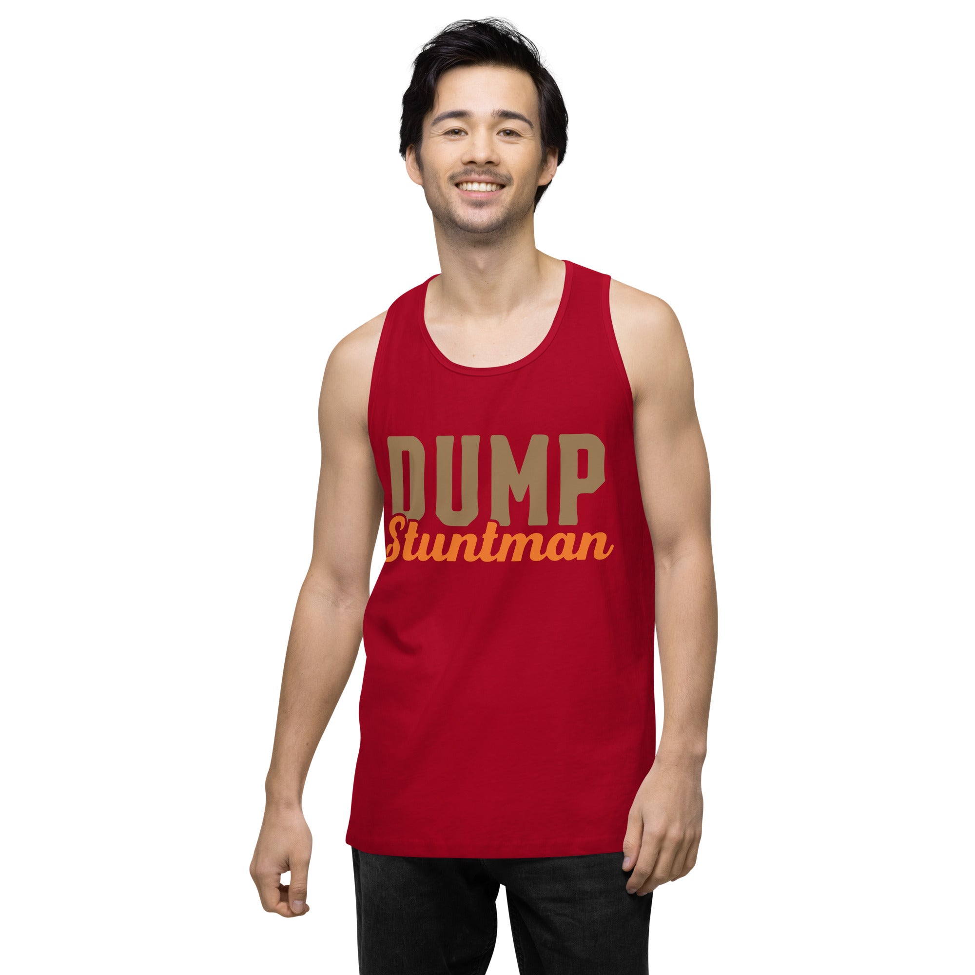 Dump Stuntman Men’s premium tank top