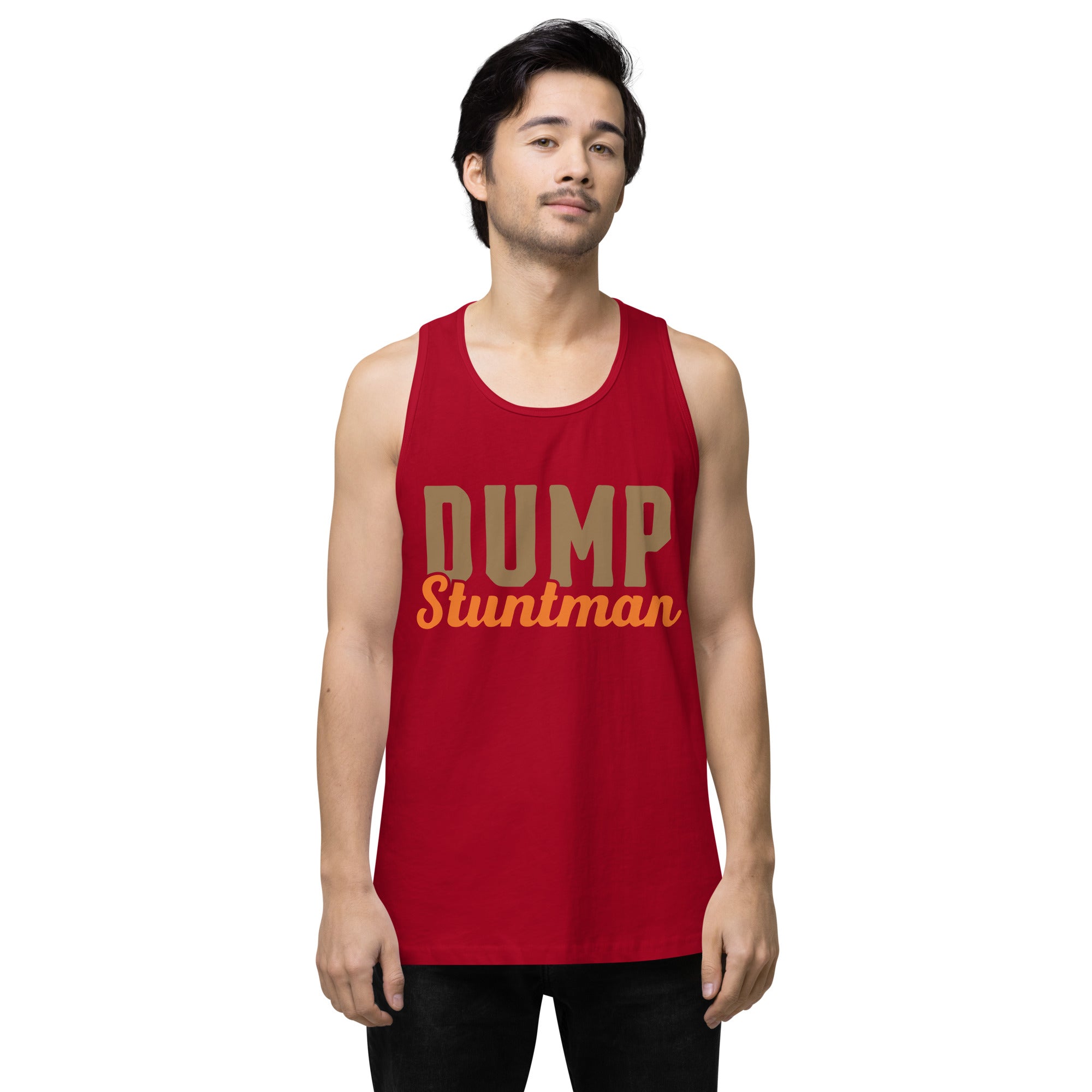 Dump Stuntman Men’s premium tank top