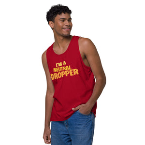 I'm a Neutral Dropper Men’s premium tank top