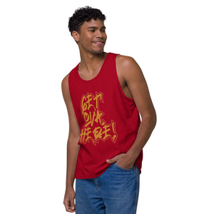 Get Ova Here! Men’s premium tank top