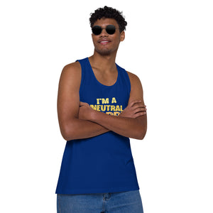 I'm a Neutral Dropper Men’s premium tank top