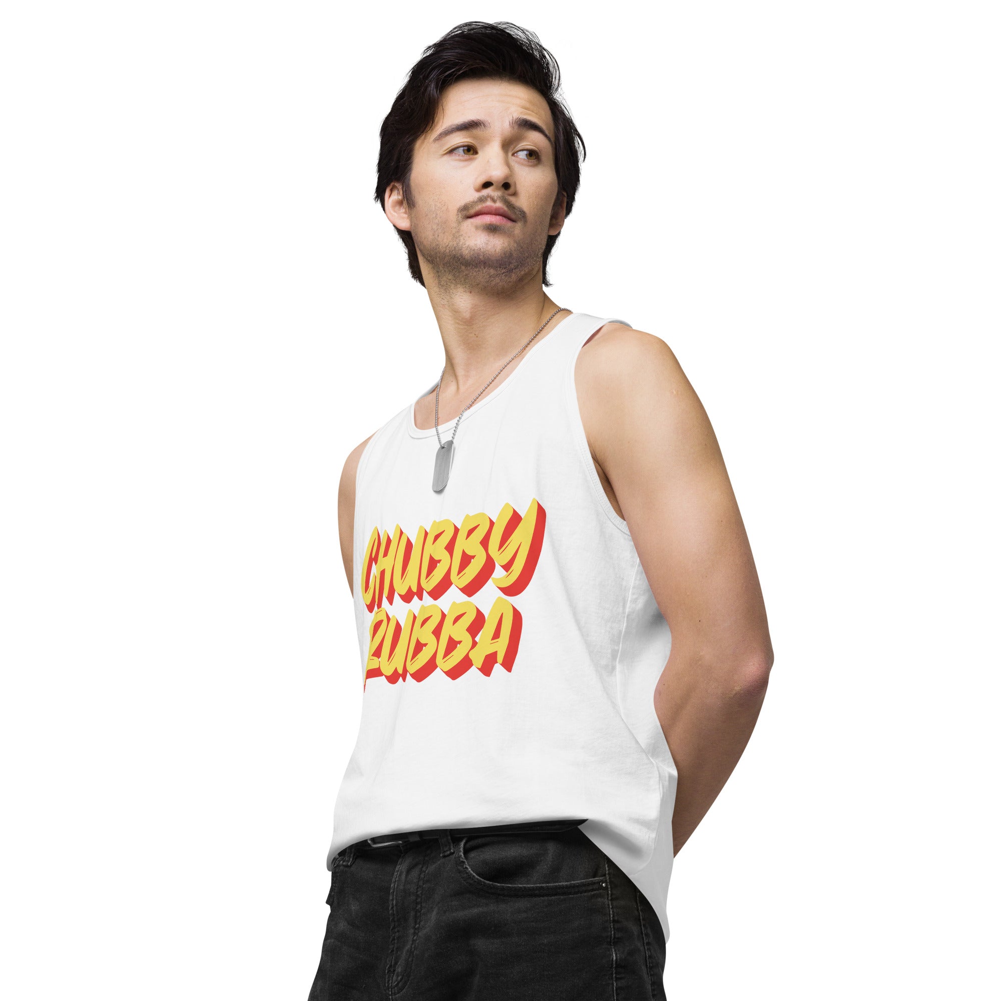 Chubby Rubba Men’s premium tank top