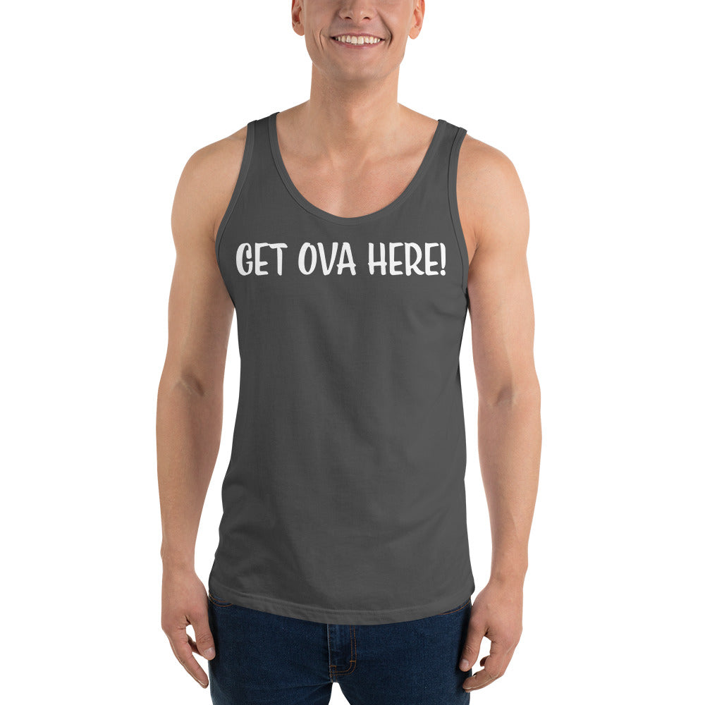 Get Ova Here! x Neutral Drop Logo Unisex Tank Top