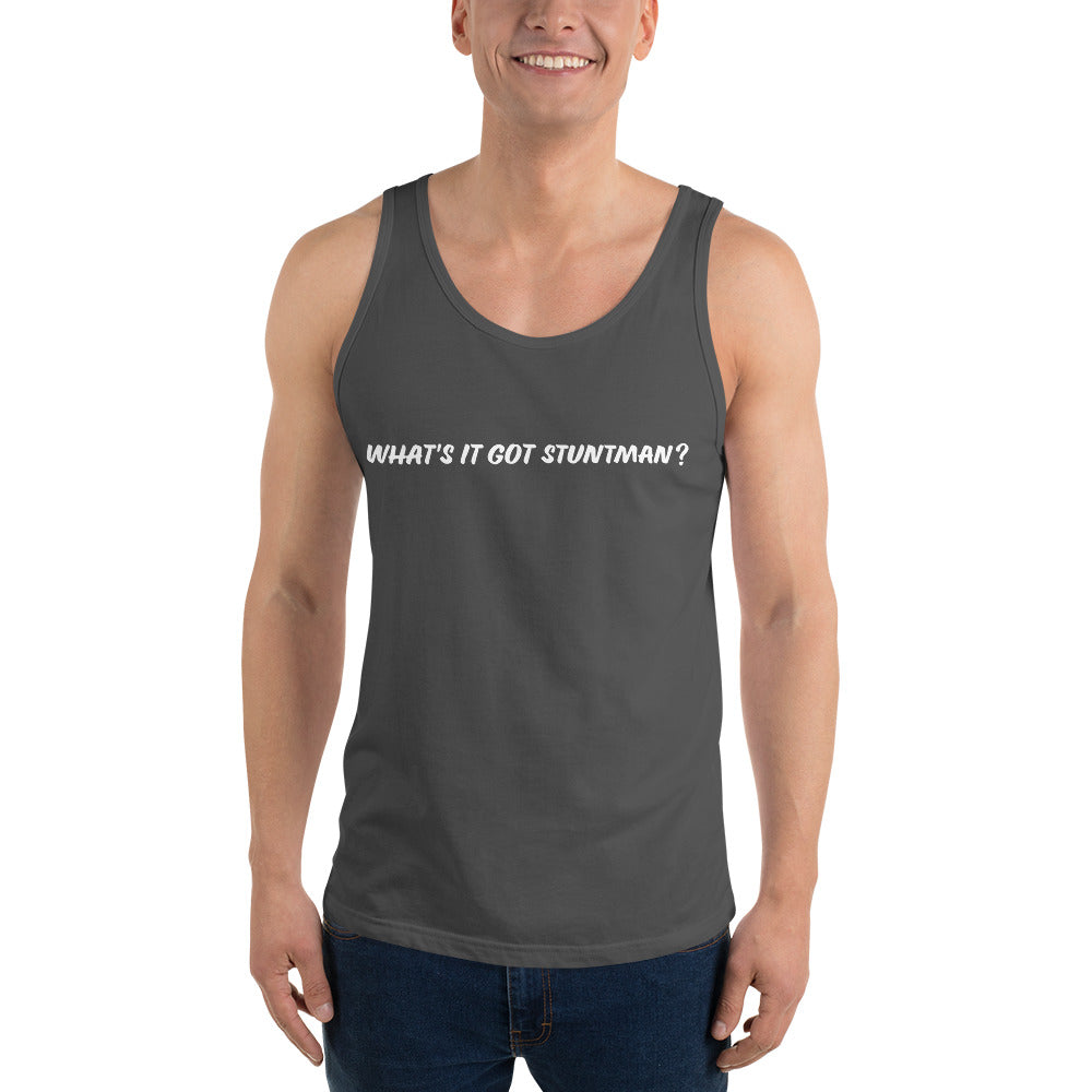 What's It Got Stuntman Unisex Tank Top