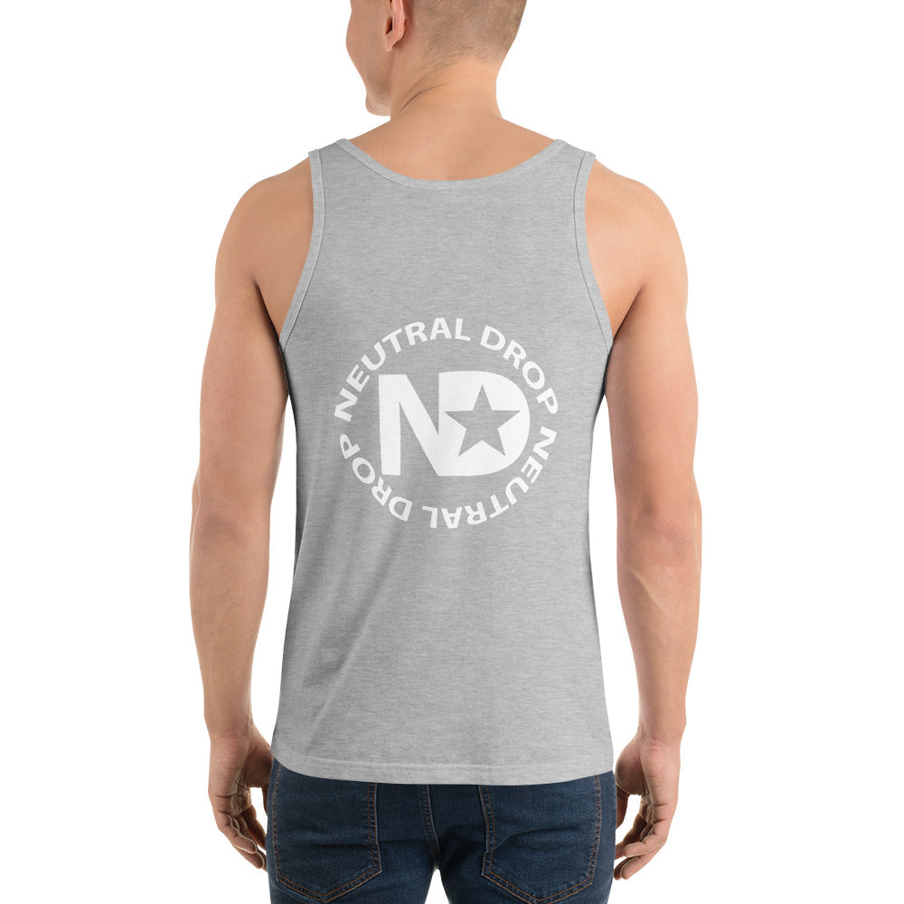 Get Ova Here! x Neutral Drop Logo Unisex Tank Top