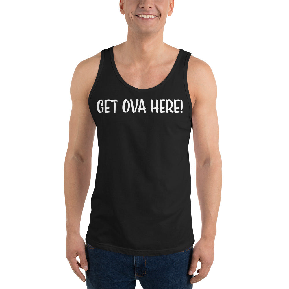 Get Ova Here! x Neutral Drop Logo Unisex Tank Top