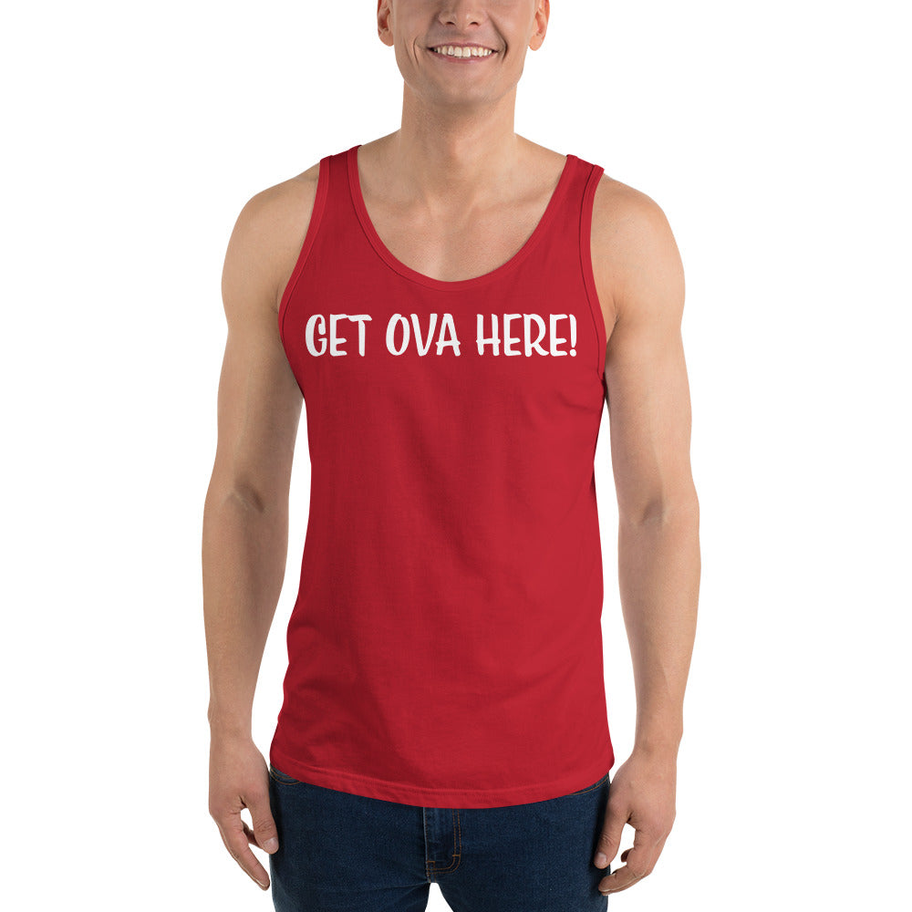 Get Ova Here! x Neutral Drop Logo Unisex Tank Top