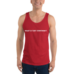 What's It Got Stuntman Unisex Tank Top
