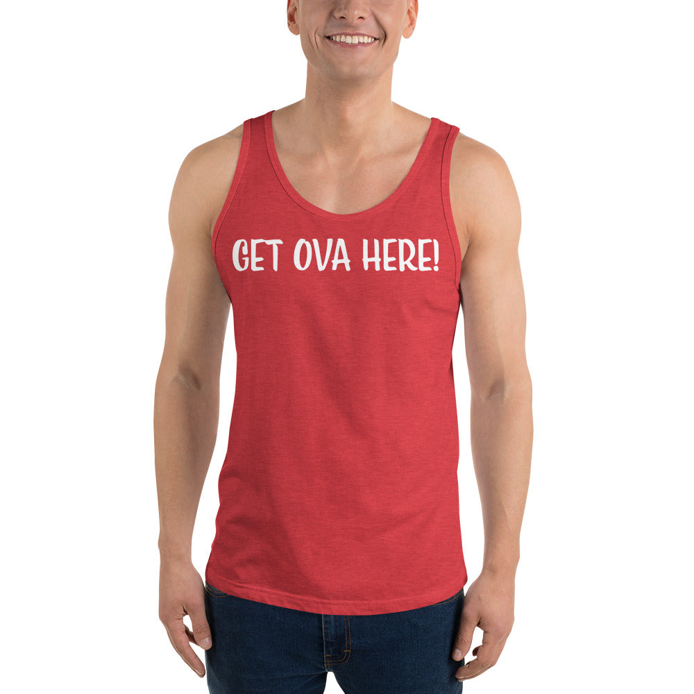 Get Ova Here! x Neutral Drop Logo Unisex Tank Top