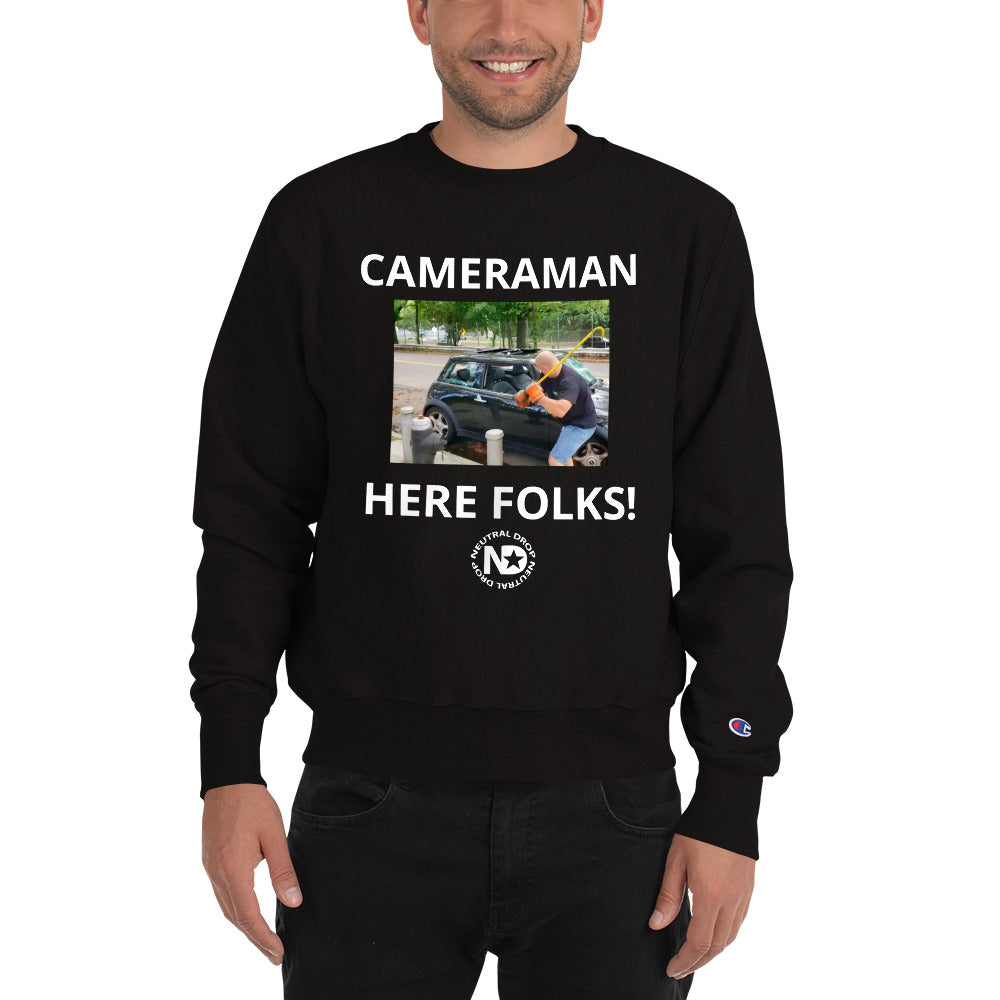 Cameraman Here Folks! Long Sleeve Shirt