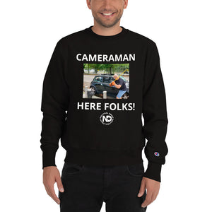 Cameraman Here Folks! Long Sleeve Shirt