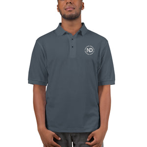 Neutral Drop Logo Polo Shirt