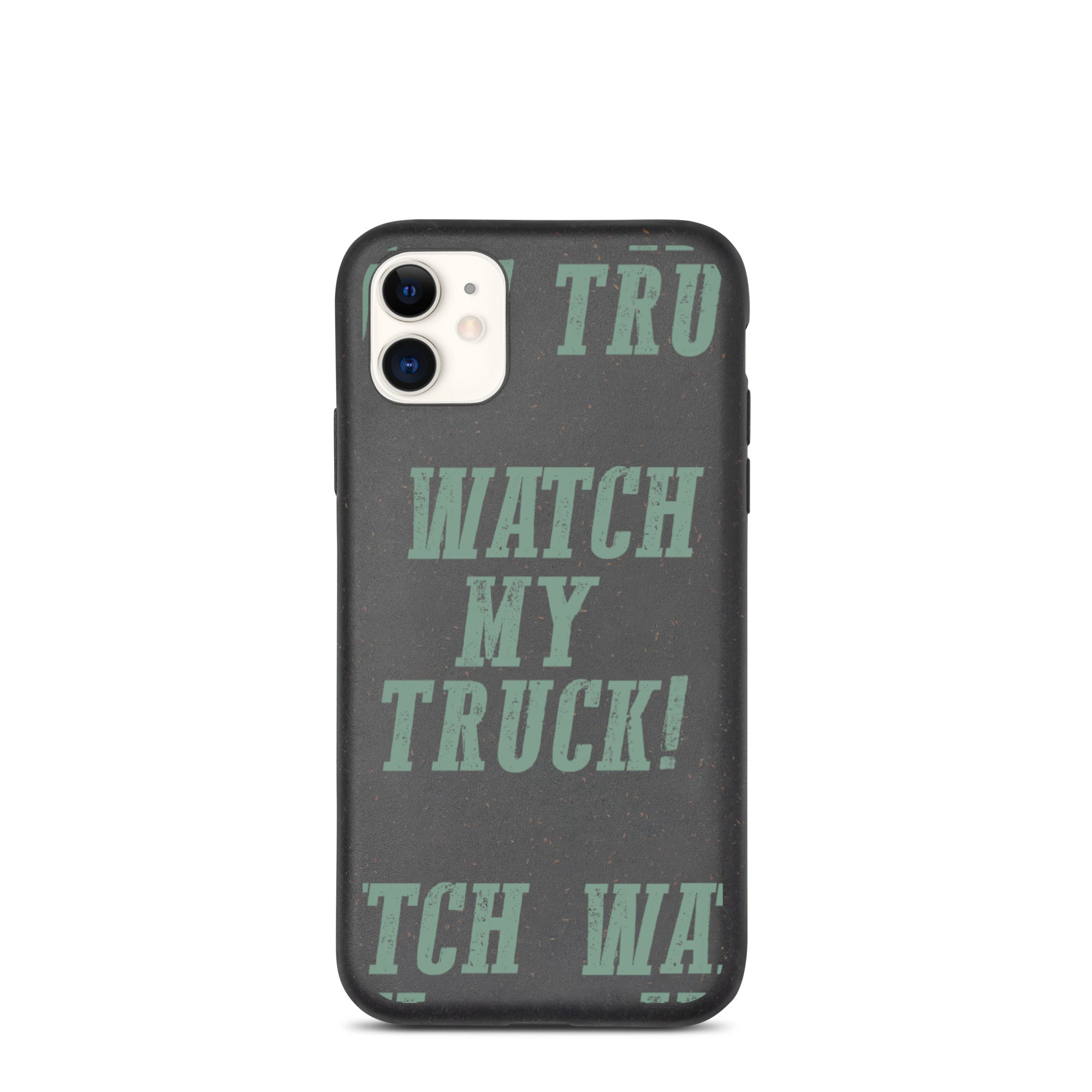 Watch My Truck Speckled iPhone case