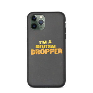 I'm a Neutral Dropper Speckled iPhone case