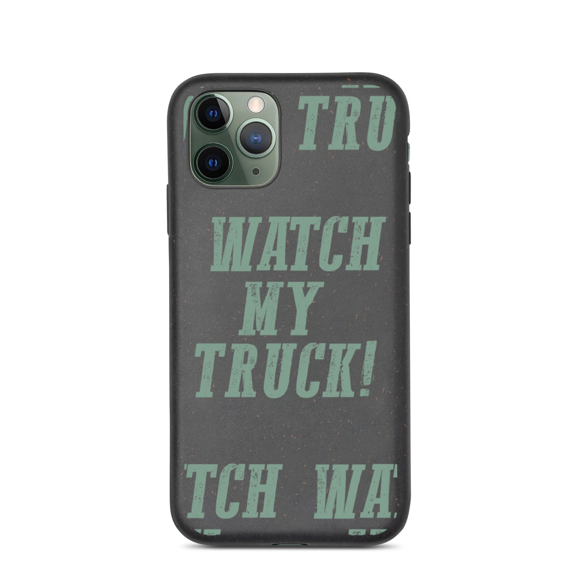 Watch My Truck Speckled iPhone case