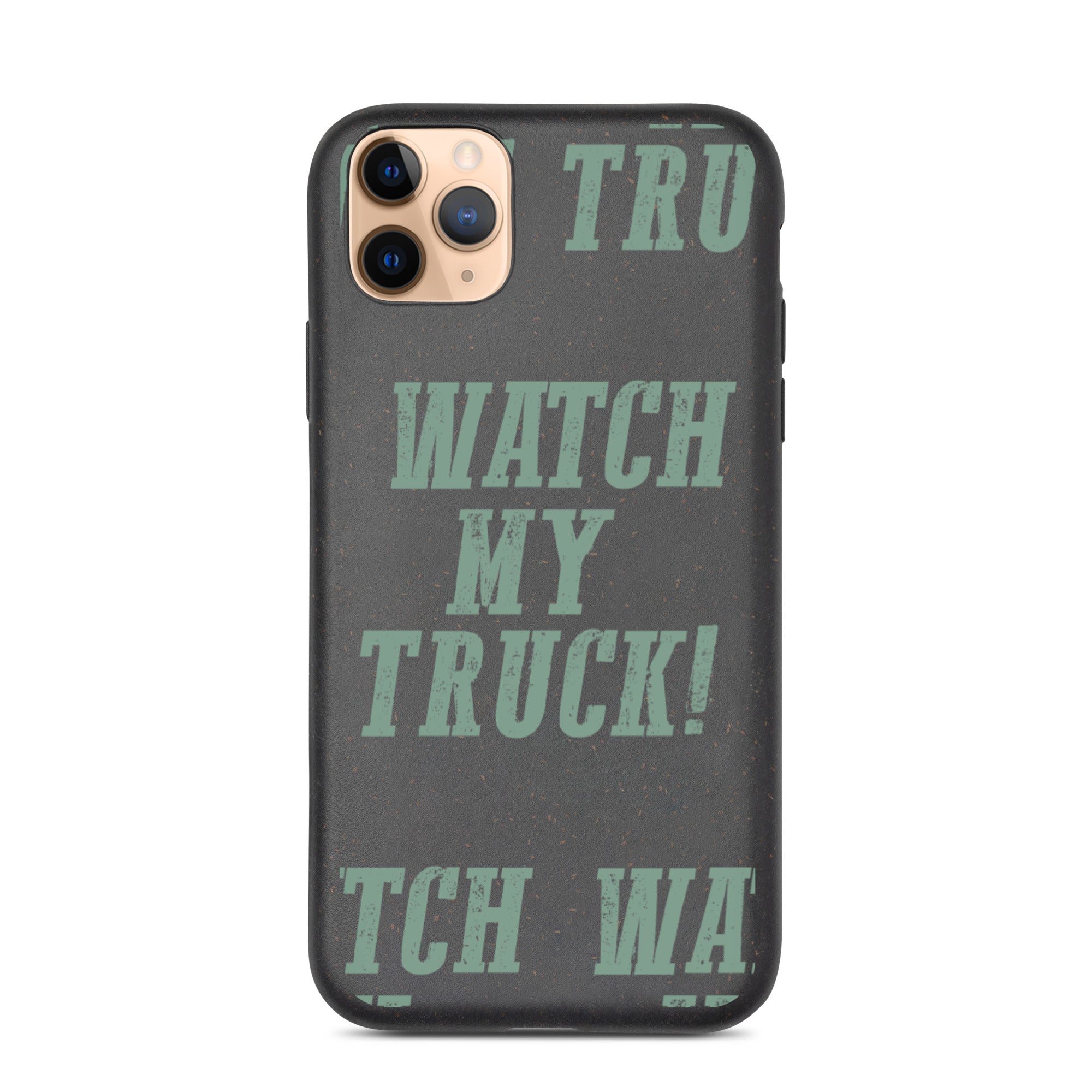 Watch My Truck Speckled iPhone case