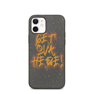 Get Ova Here! Speckled iPhone case