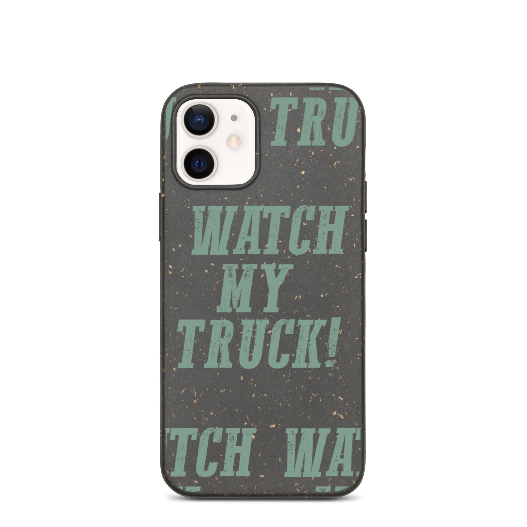 Watch My Truck Speckled iPhone case