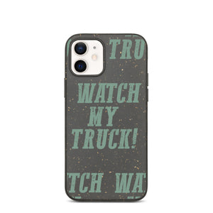 Watch My Truck Speckled iPhone case