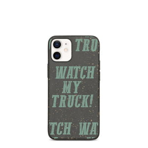 Watch My Truck Speckled iPhone case