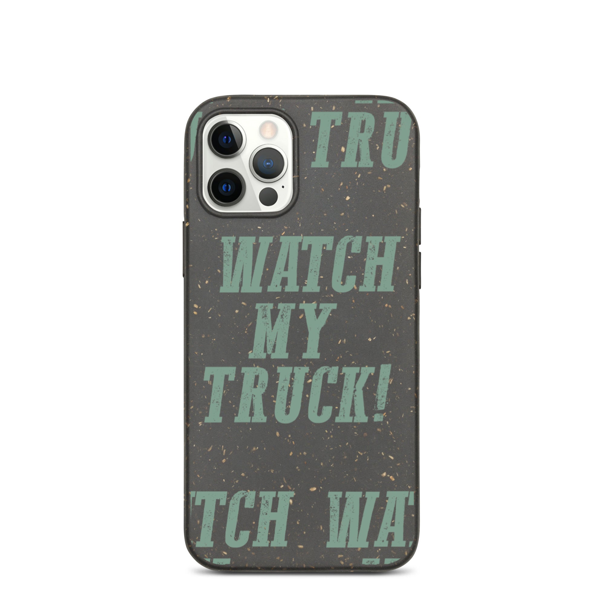 Watch My Truck Speckled iPhone case