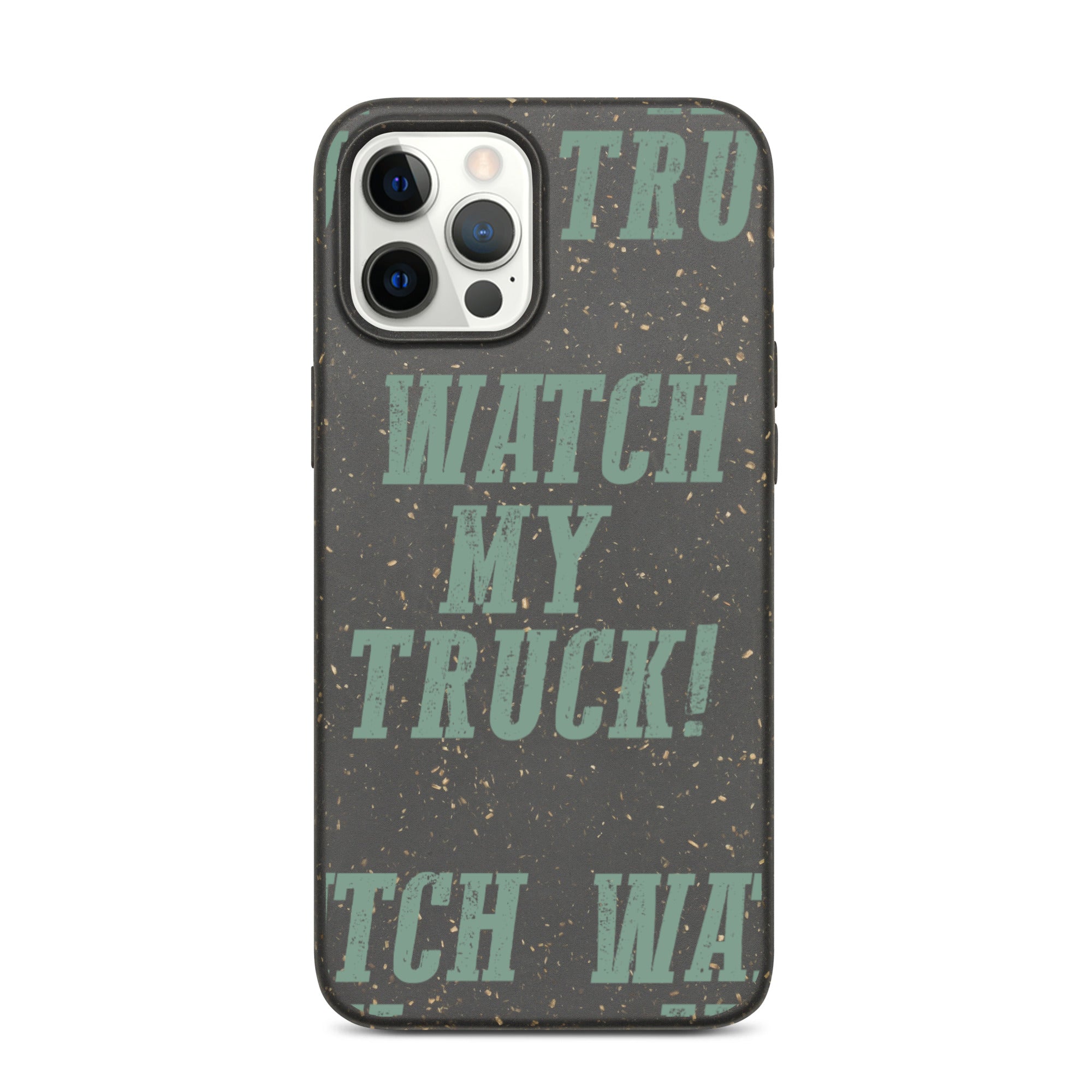 Watch My Truck Speckled iPhone case