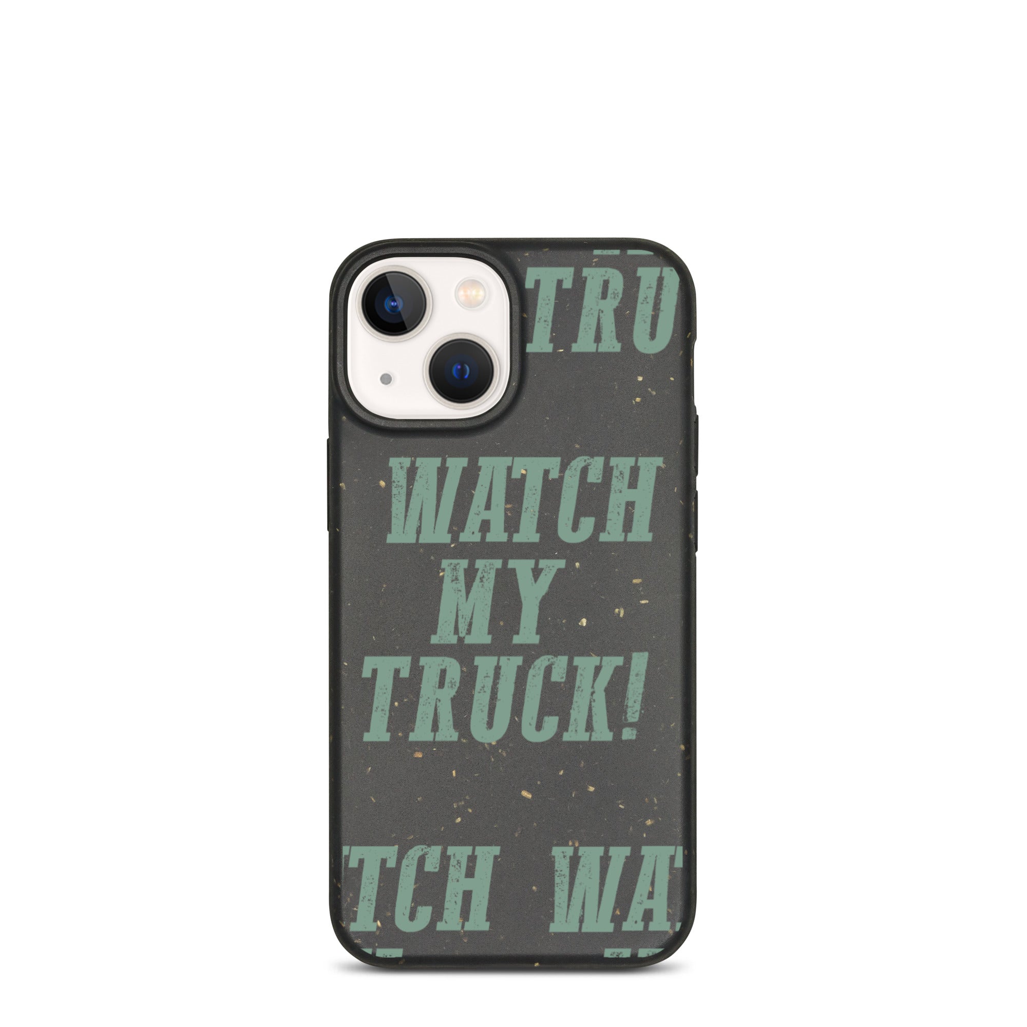 Watch My Truck Speckled iPhone case