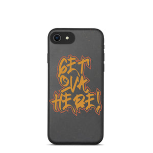 Get Ova Here! Speckled iPhone case